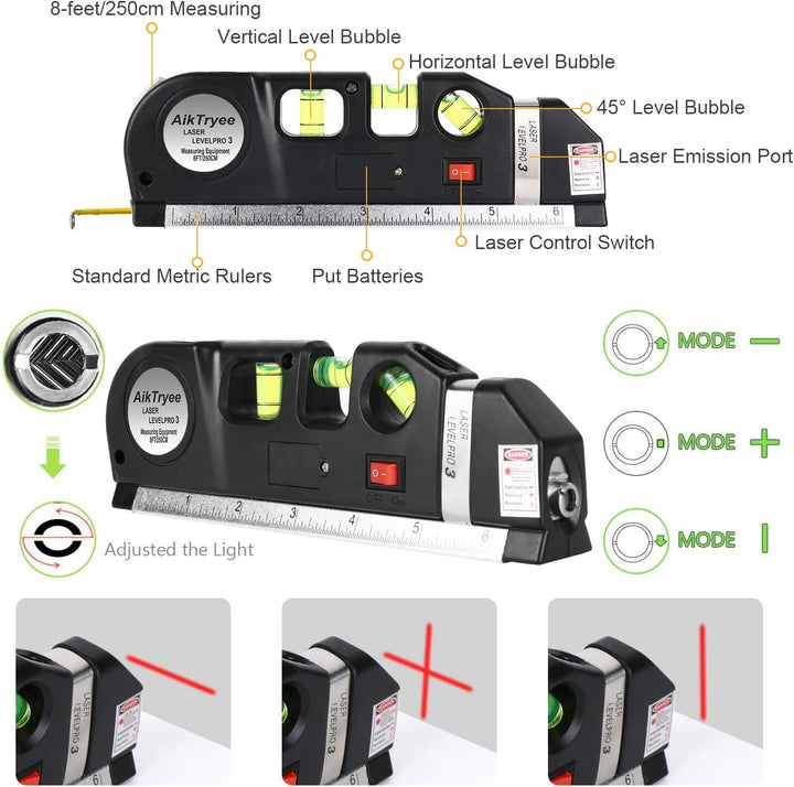TrueAlign Laser Level — Create perfect lines in no time and feel like a pro without the stress | Stornfield