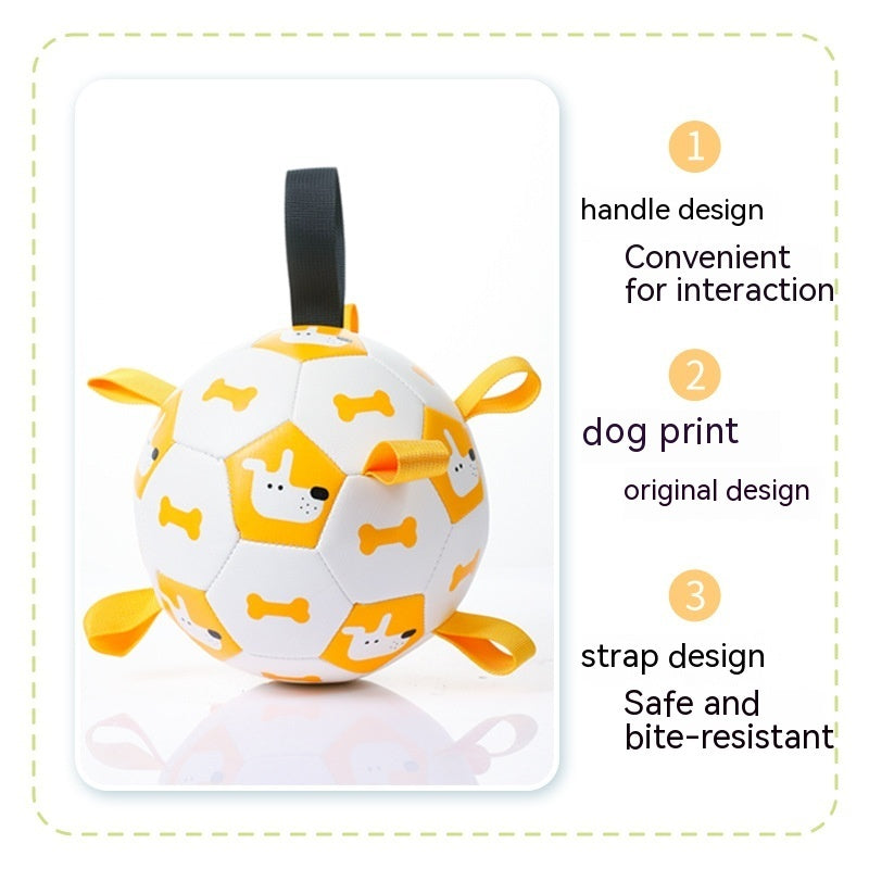 Interactive soccer toy for dogs | Stornfield