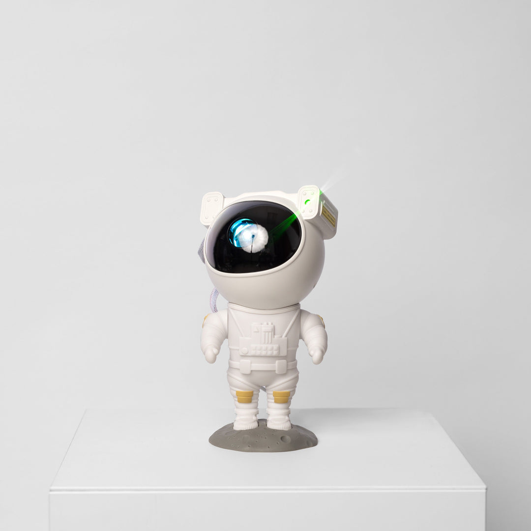 Starry Sky LED Projector – Astronaut Lamp with 360° Rotating Head and Remote Control for Bedroom and Living Room | Stornfield
