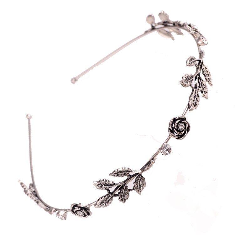 Ladies Elegant Headband with Luxurious Leaf Design Stornfield