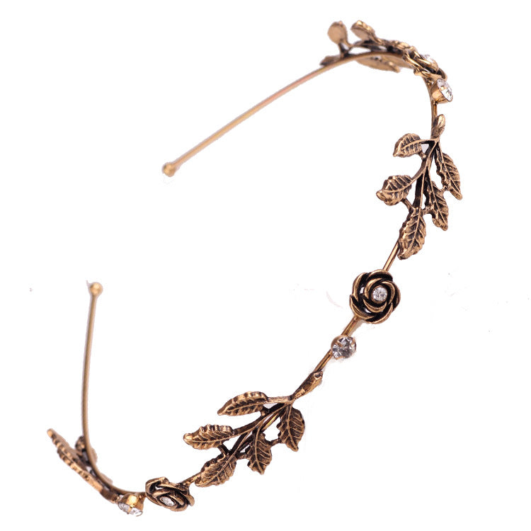 Ladies Elegant Headband with Luxurious Leaf Design Stornfield