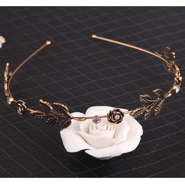 Ladies Elegant Headband with Luxurious Leaf Design Stornfield