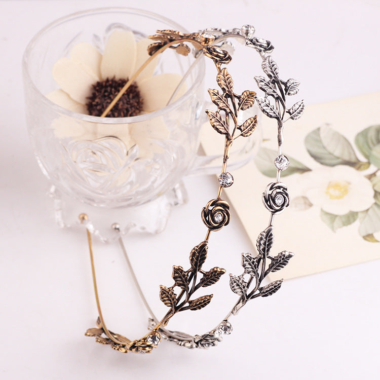 Ladies Elegant Headband with Luxurious Leaf Design Stornfield
