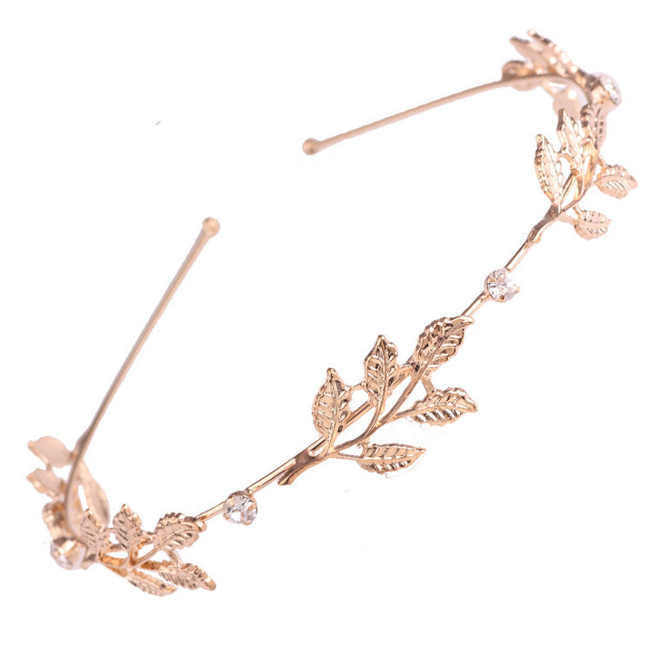 Ladies Elegant Headband with Luxurious Leaf Design Stornfield