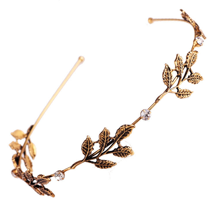 Ladies Elegant Headband with Luxurious Leaf Design Stornfield