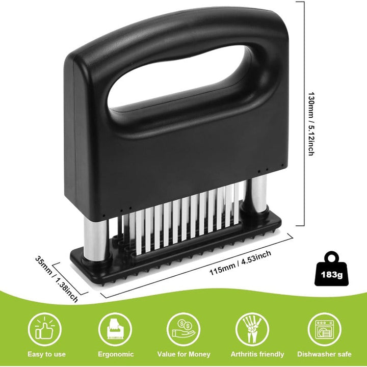 48-Blade Stainless Steel Meat Tenderizer Stornfield