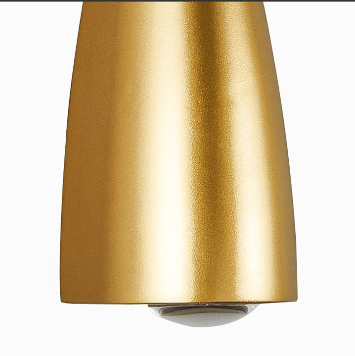 Stornfield | Modern Simple Long Horn 2-Light LED Indoor and Outdoor Wall Sconce