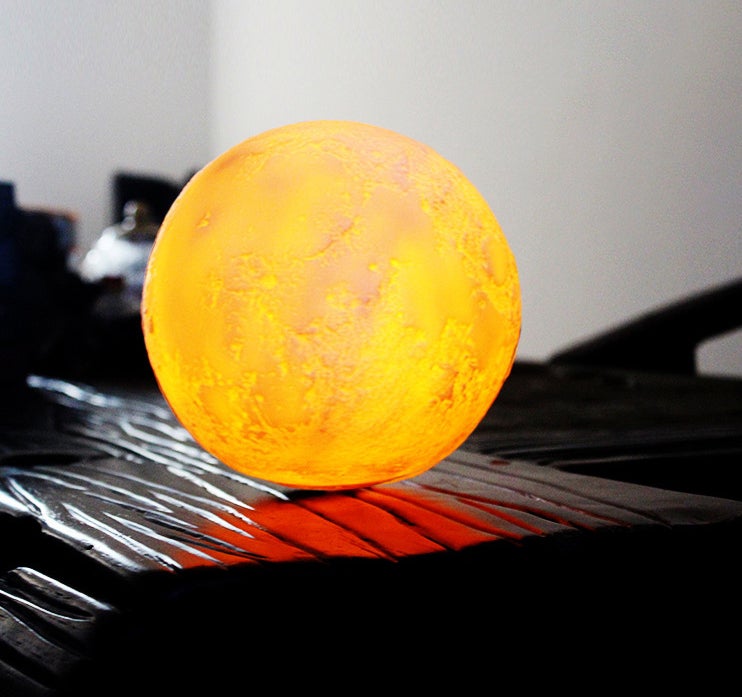 Stornfield | Rechargeable Miniature Creative LED Table Lamp 1 Light 3D Printed Moon