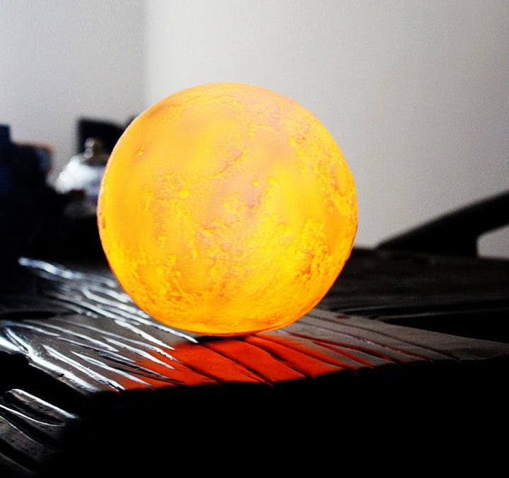 Stornfield | Rechargeable Miniature Creative LED Table Lamp 1 Light 3D Printed Moon