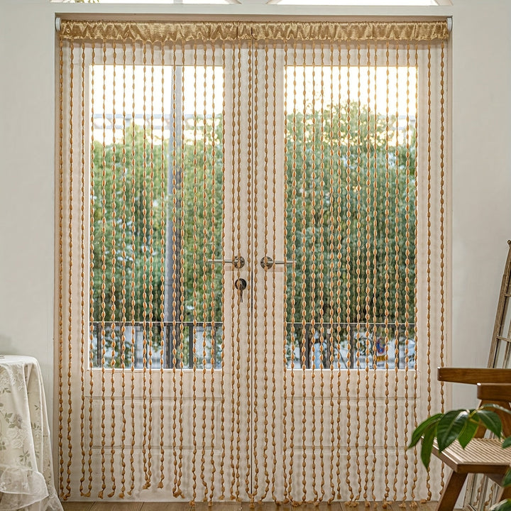 BohoDream Bed Canopy with Beads for Bedroom or Play Corner | Stornfield