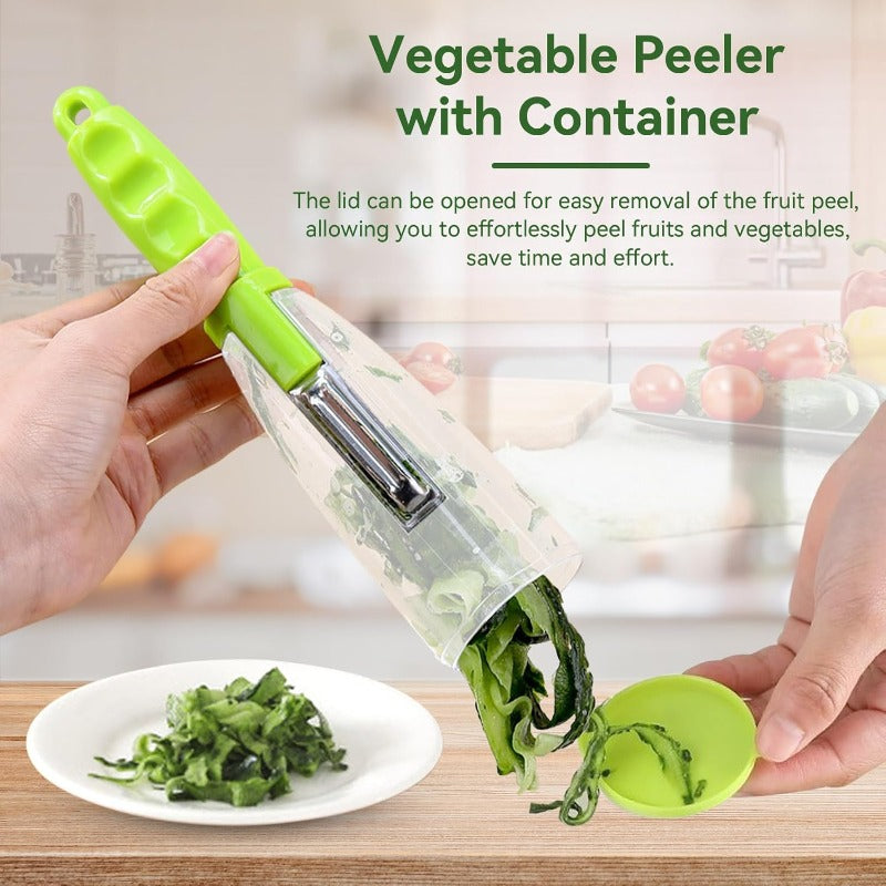 Vegetable Peeler with Container Stornfield