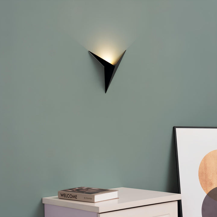 Modern Triangular Wall Lamp - TrigoLux | Stornfield