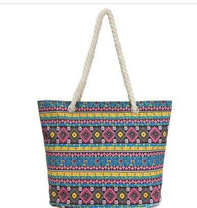 Large Colorful Beach Bag Stornfield