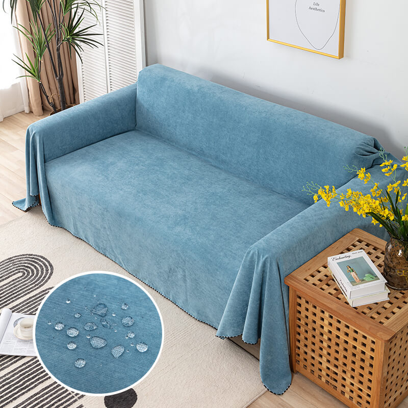 Premium Waterproof Sofa Throw Blanket Covers with Jacquard Edge | Stornfield