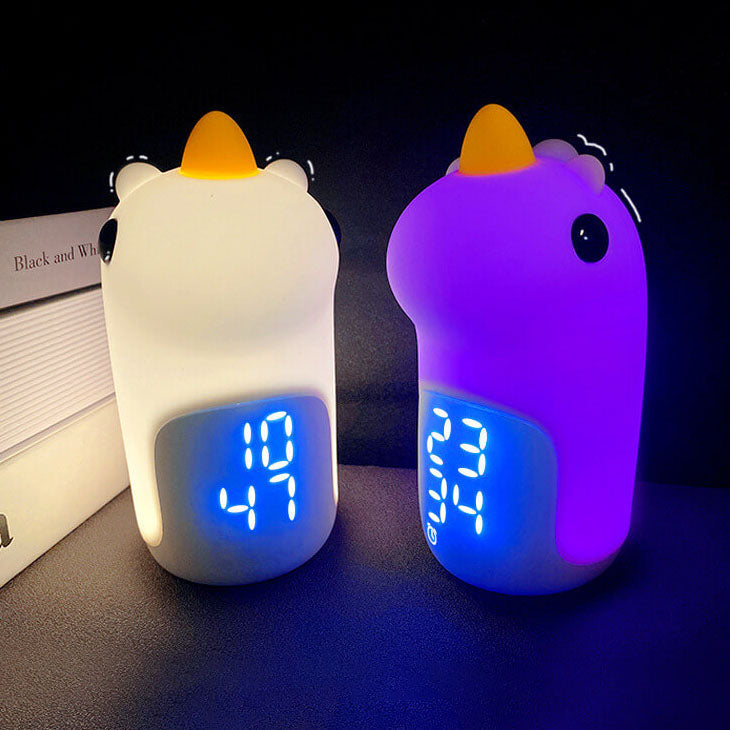 Stornfield | Unilora DreamLight Alarm Clock | Unicorn Design | Timer & LED Night Light | Nursery Decor
