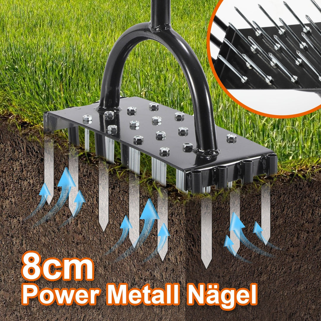 Lawn aerator aerifier verticutter for compacted soils | Stornfield
