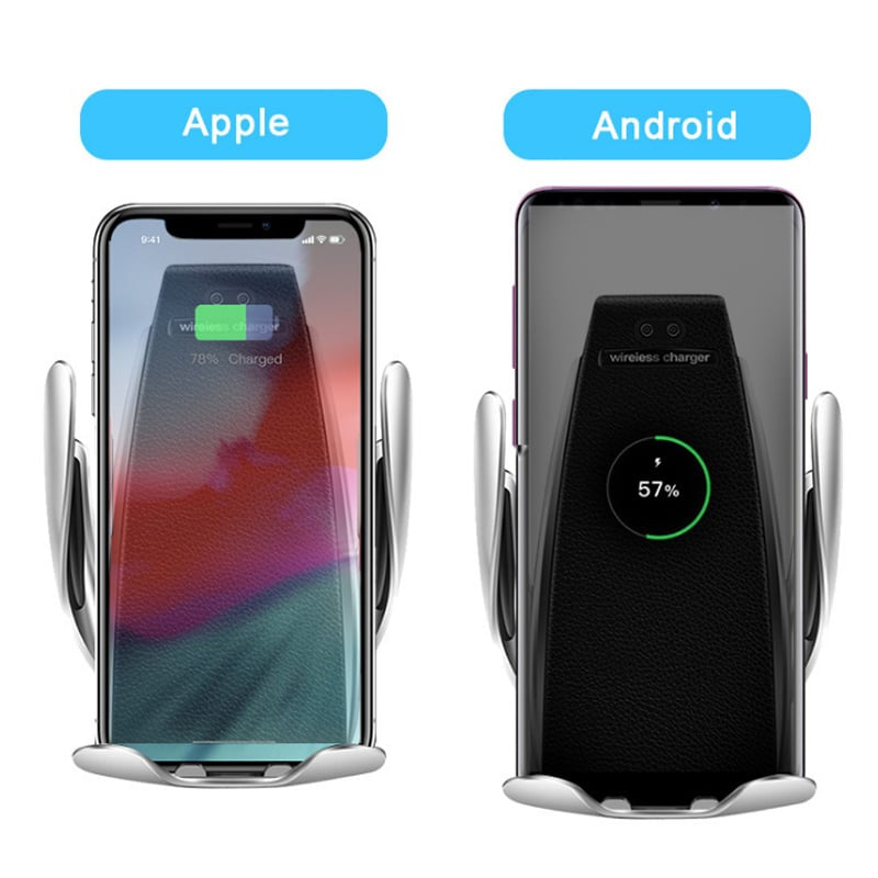 Wireless automatic mobile charger and holder for the car | Stornfield