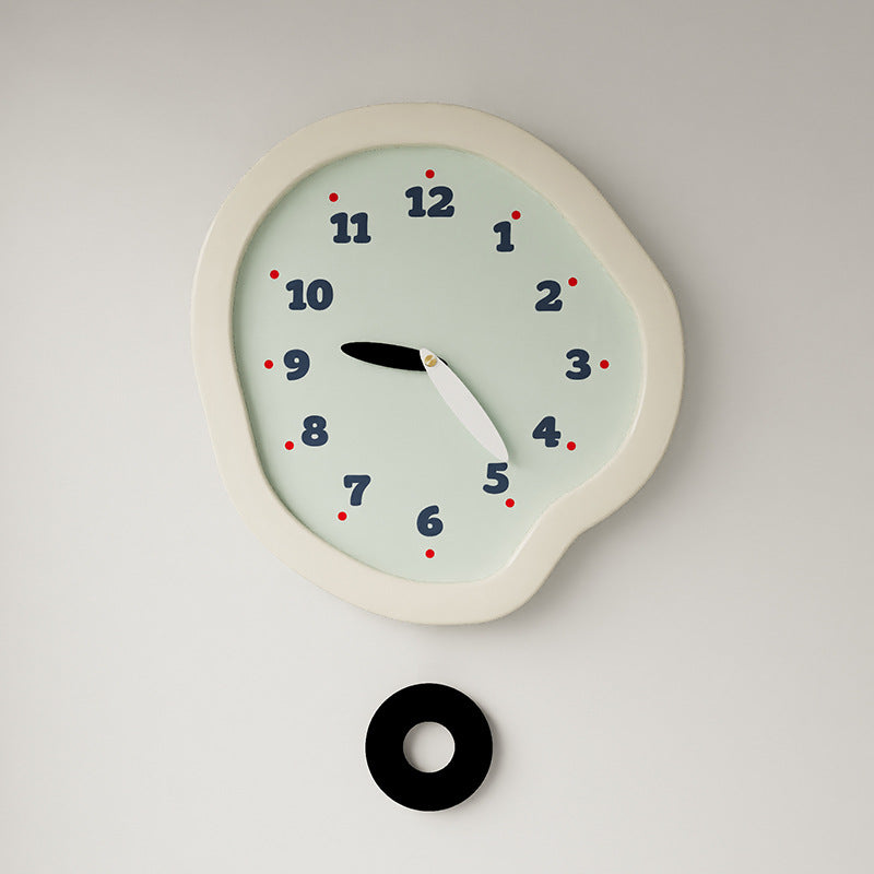 Stornfield | Irregular Wall Pendulum Clock - Decorative Clock
