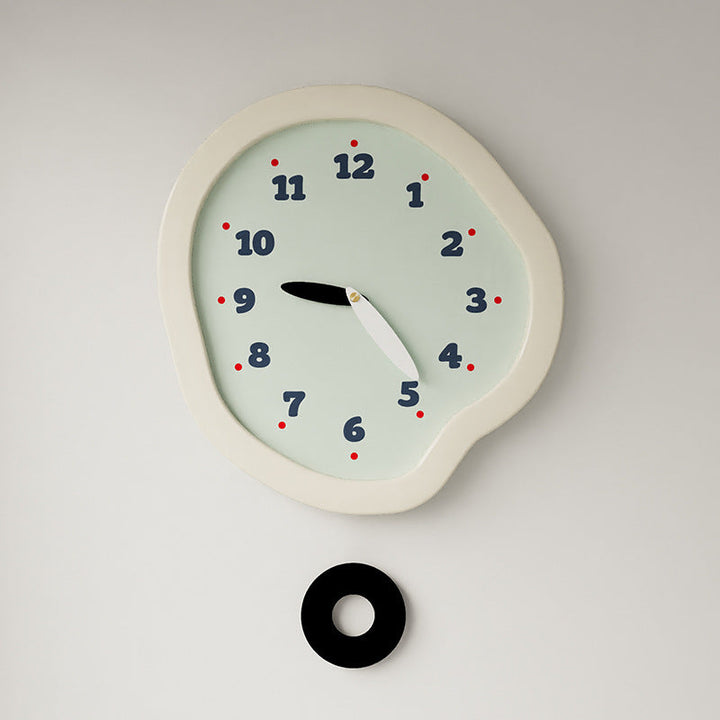 Stornfield | Irregular Wall Pendulum Clock - Decorative Clock
