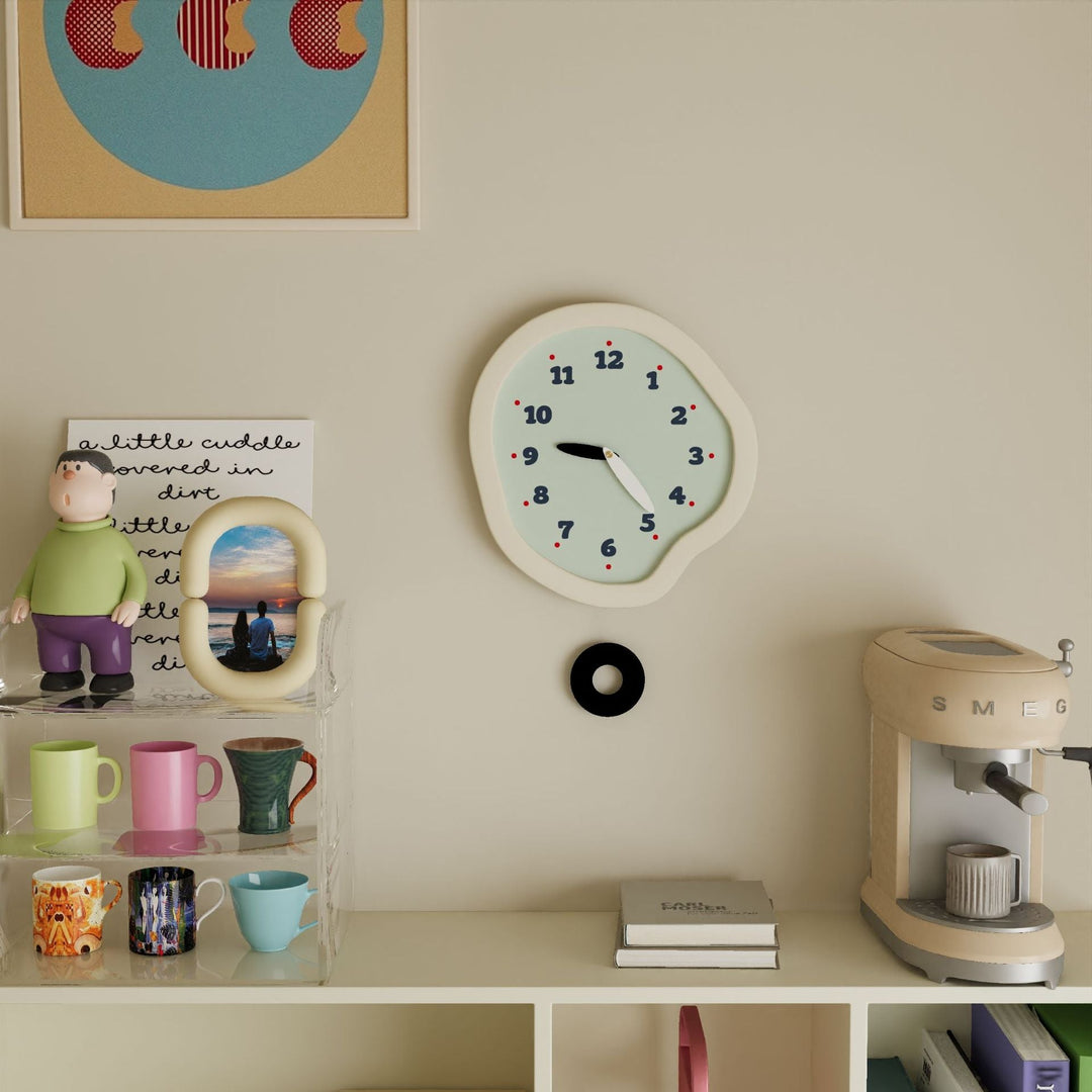 Stornfield | Irregular Wall Pendulum Clock - Decorative Clock