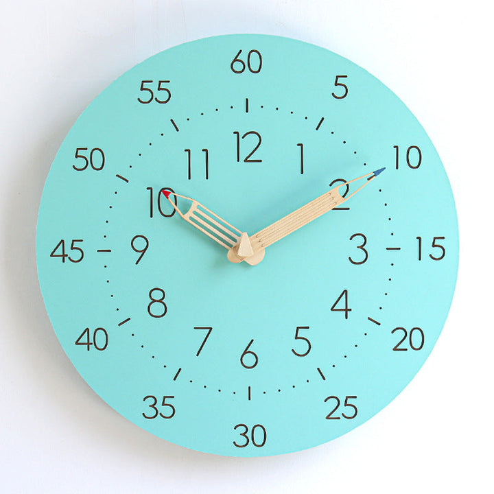 Stornfield | Learning Time Silent Wall Clock for Kids