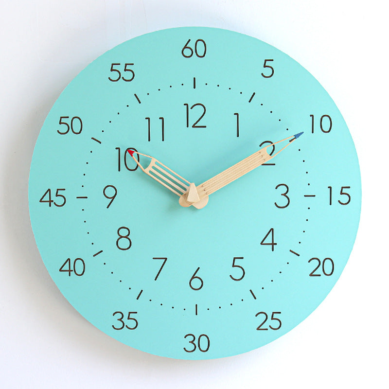 Stornfield | Learning Time Silent Wall Clock for Kids