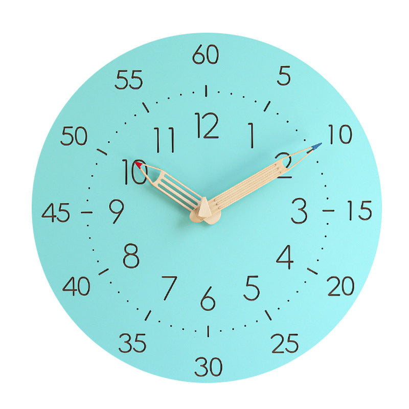 Stornfield | Learning Time Silent Wall Clock for Kids