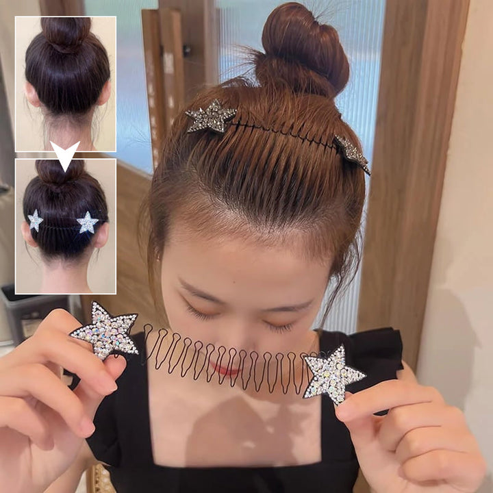 Rhinestone Star Hair Comb Set (5 pieces) | Stornfield