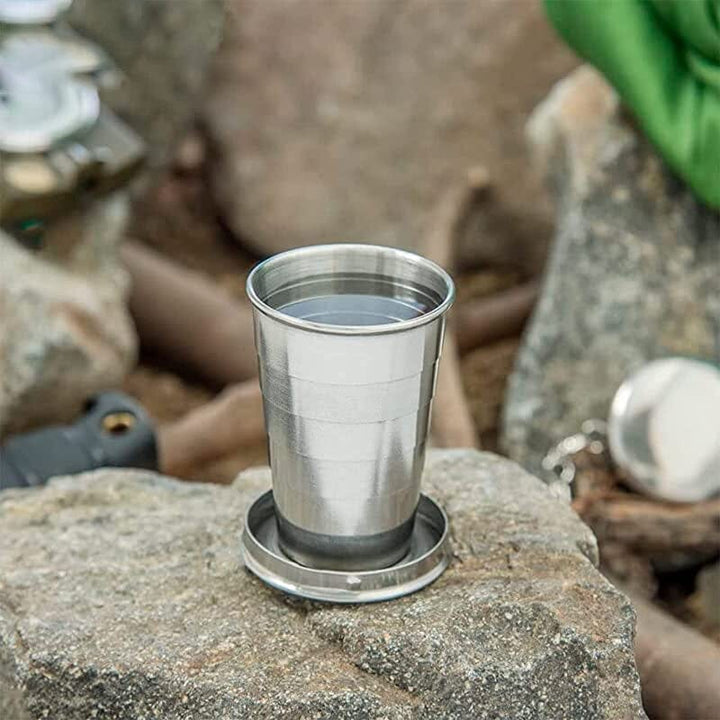 Stainless Steel Telescoping Cup | Stornfield