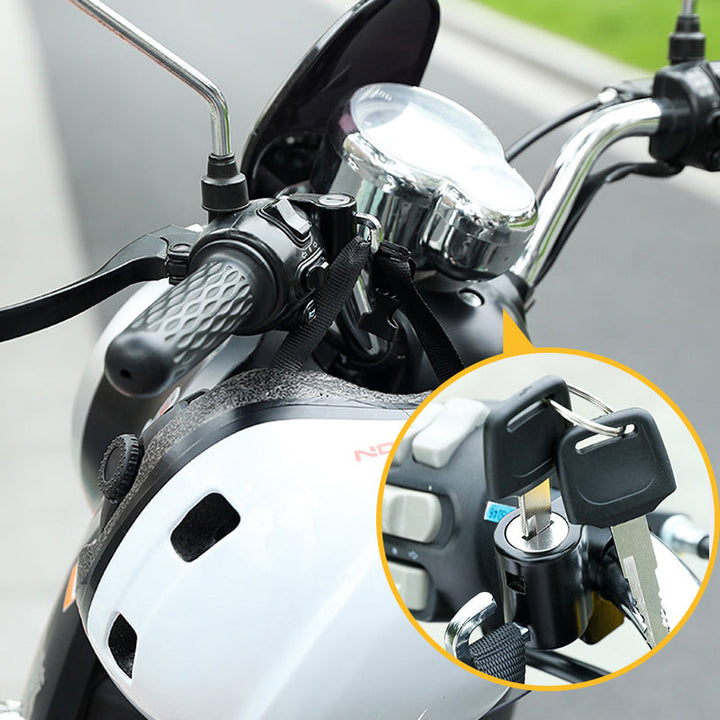 Multifunctional Motorcycle Helmet Lock | Stornfield