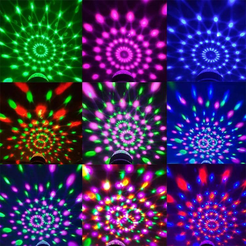 LED Disco Colorful Rotating Light Bulbs | Stornfield