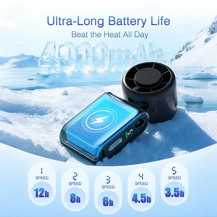 Foldable Handheld Turbo Mini Portable Fan | Stornfield
