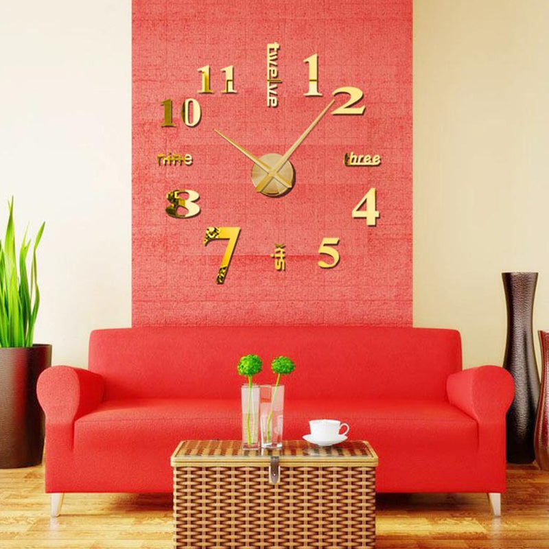 DIY Modern No-Punch Wall Clock | Stornfield