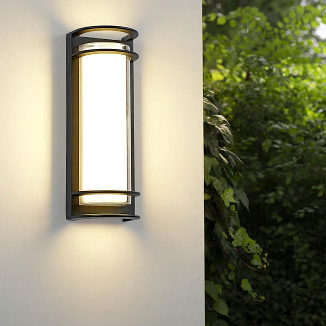 Modern Outdoor Column Waterproof LED Garden Wall Sconce Lamp | Stornfield