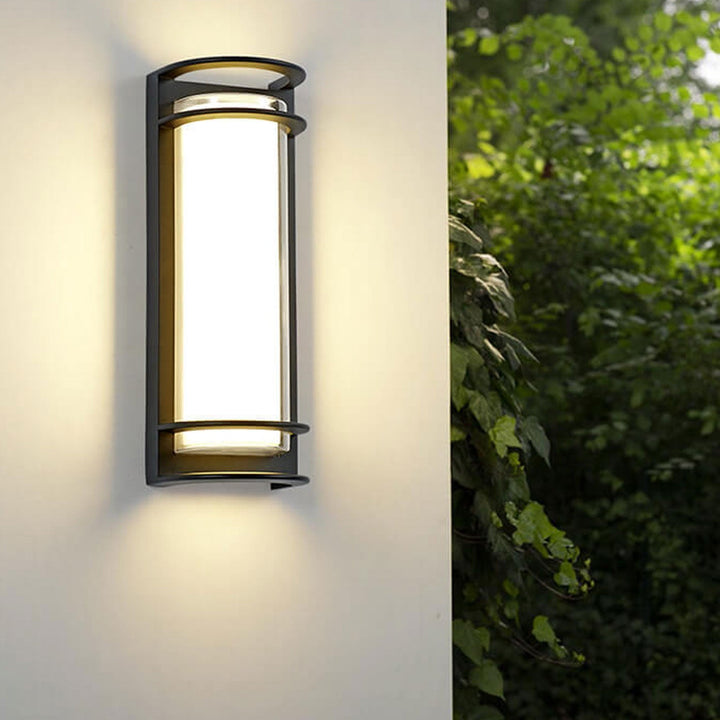 Modern Outdoor Column Waterproof LED Garden Wall Sconce Lamp | Stornfield