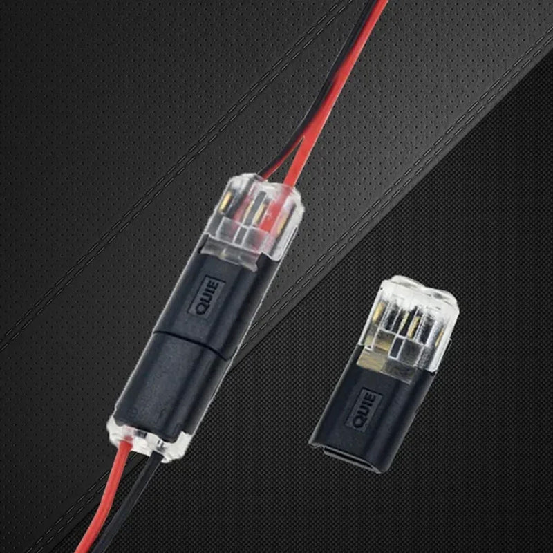 Double-wire Push-in Connector with Locking Buckle | Stornfield