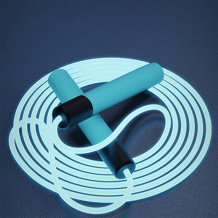 LED glowing jump rope