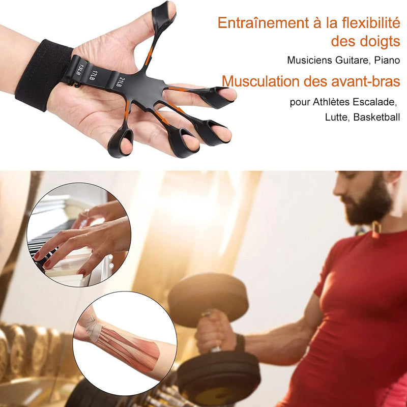 Silicone finger exercise trainer | Stornfield