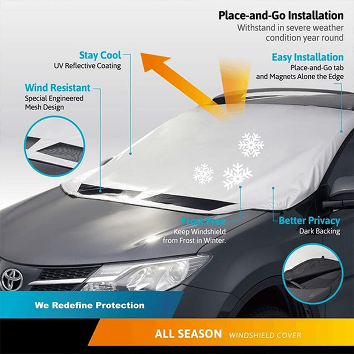 Magnetic Car Anti-Snow Cover | Stornfield