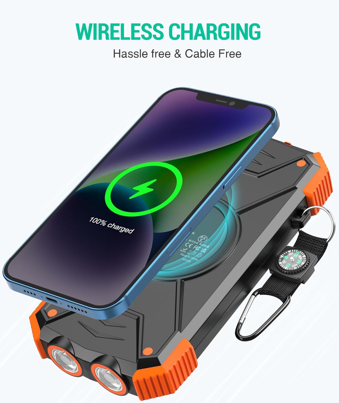 Rivanta Solar-Powerbank Emergency Powerbank IPX4 | Stornfield