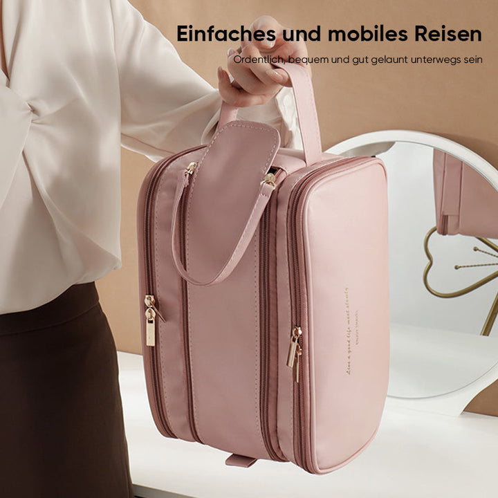 Portable cosmetics bag with large capacity | Stornfield