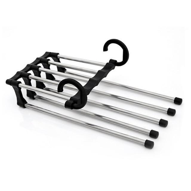 Space-saving multi-pants hanger clothes hanger | Stornfield