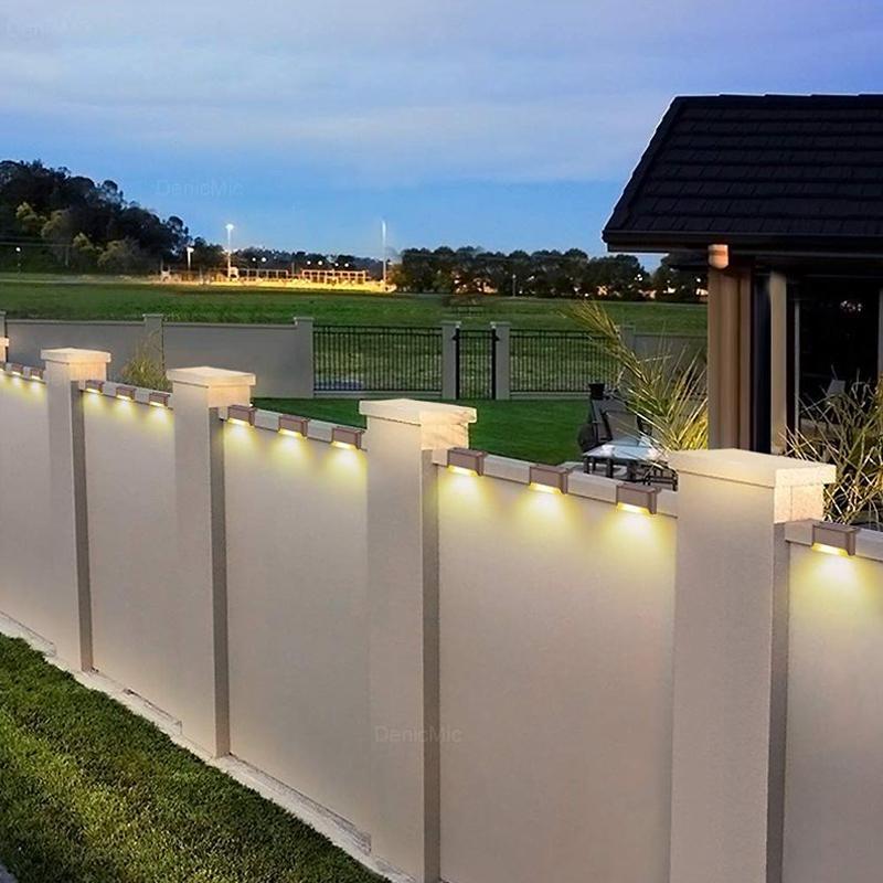 Outdoor Waterproof Solar Stair Lights (4 PCS) | Stornfield