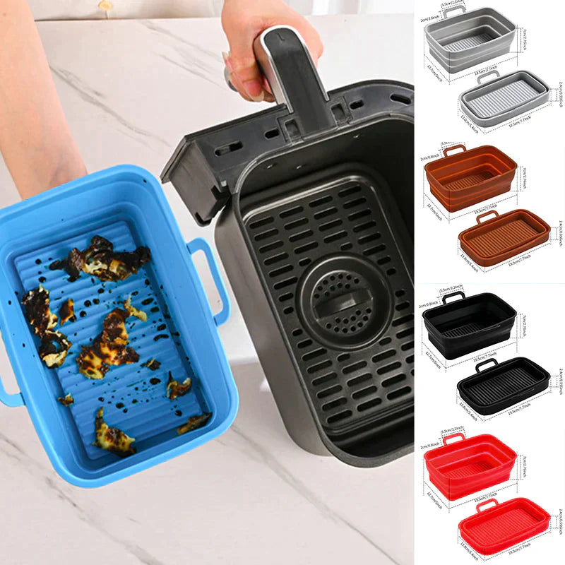 Foldable Air Fryer Silicone Baking Tray | Stornfield