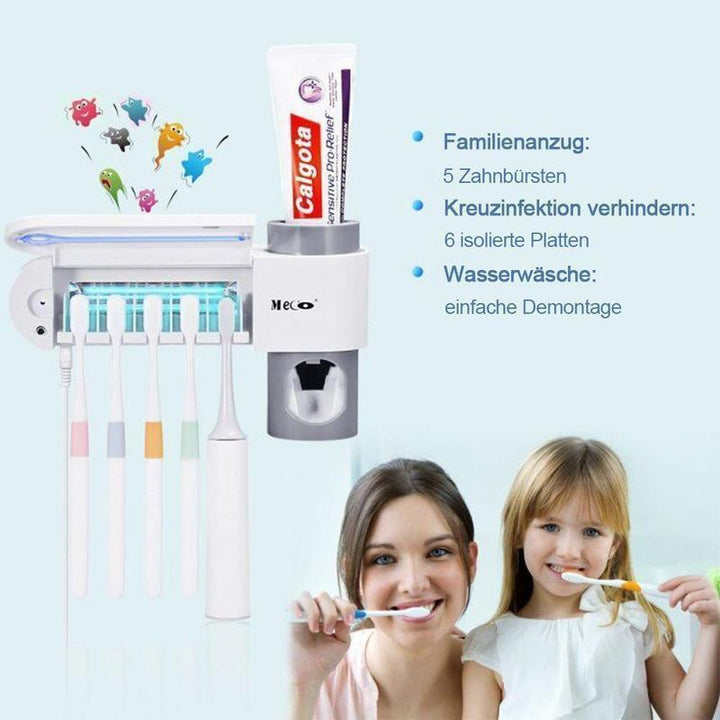 2-in-1 Disinfection Toothbrush Holder | Stornfield