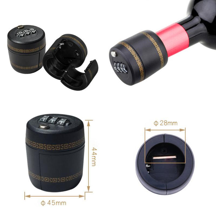 Wine Bottle Password Lock | Stornfield