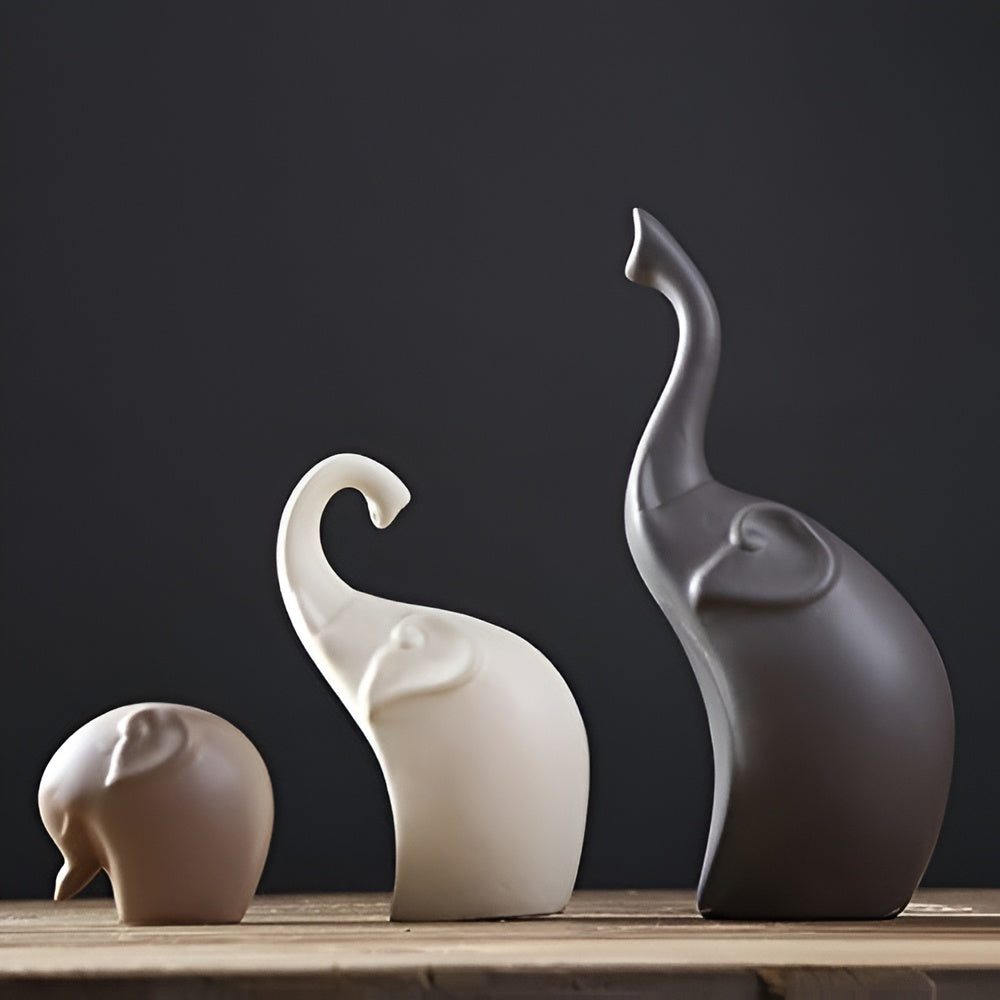 Abstract Hollow Elephant Sculpture | Stornfield
