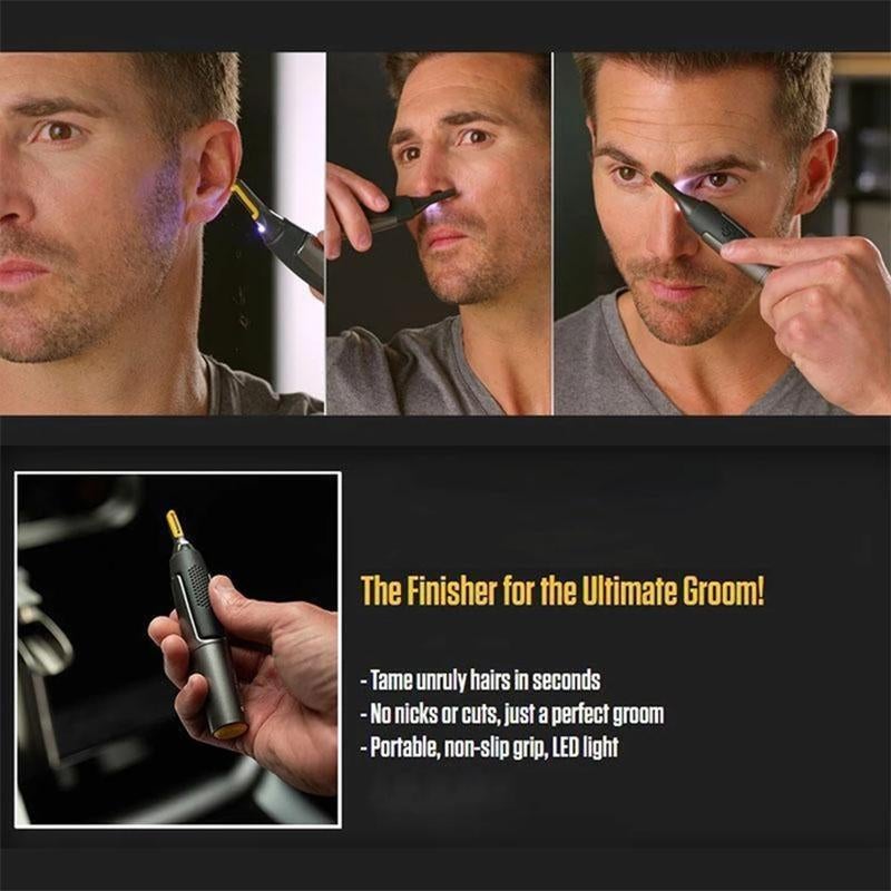 Stornfield | Ultra-Thin Precision Trimmer – Professional Grooming for Beard, Nose & Eyebrows