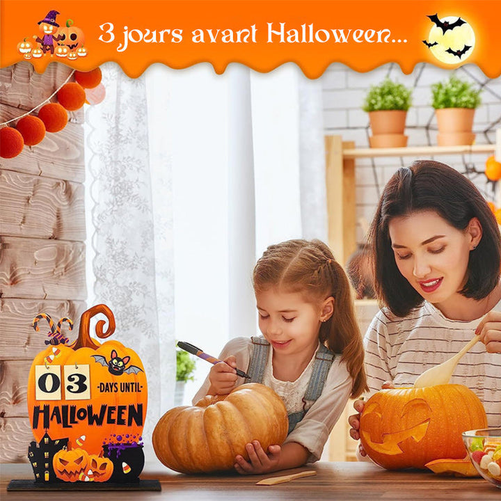 Wooden Halloween Advent Calendar | Stornfield