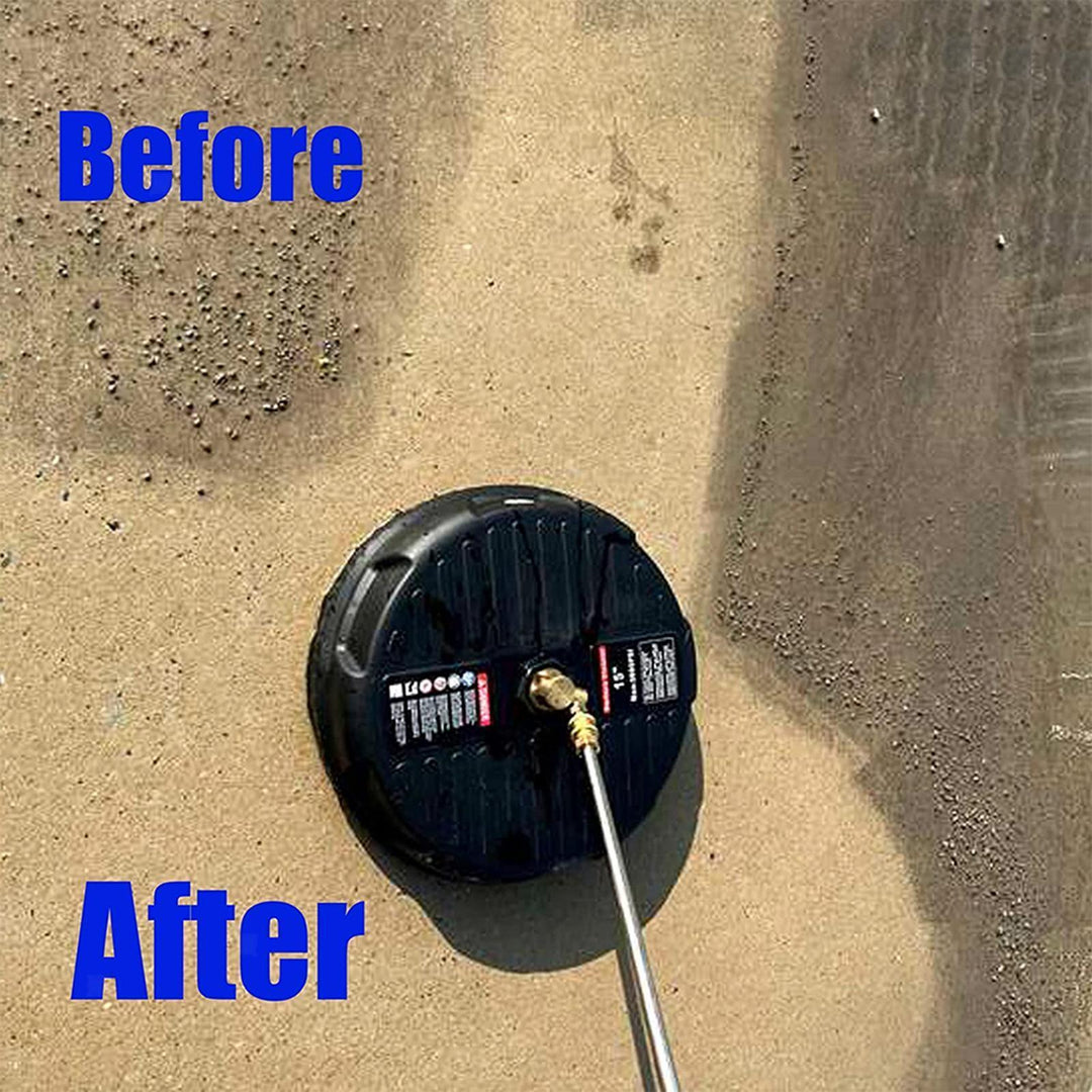 15 INCH SURFACE CLEANER PRESSURE WASHER - EASY INSTANT SETUP Stornfield